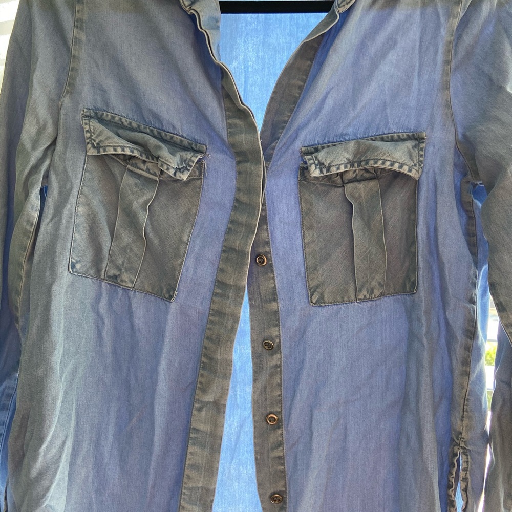 Denim button down - Picture 4 of 5